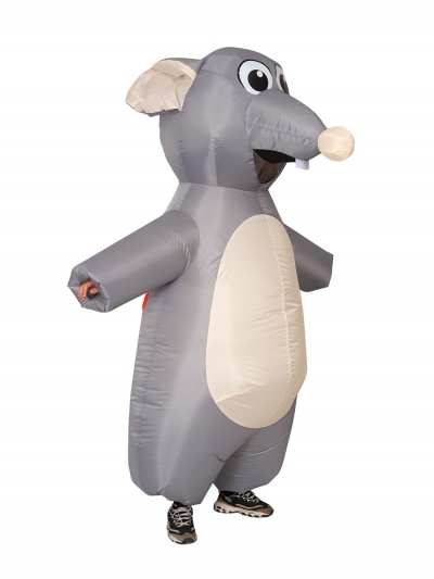 Надувной карнавальный костюм Крыса-3