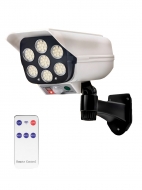 Уличный светильник на солнечной батарее с имитацией камеры видеонаблюдения Glowspy